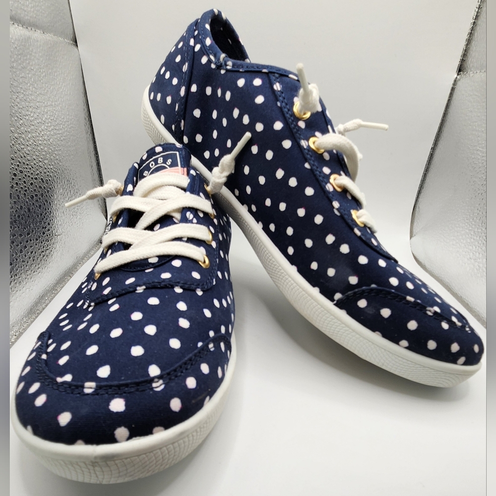 Keds Dark Blue Sneakers with White Dots